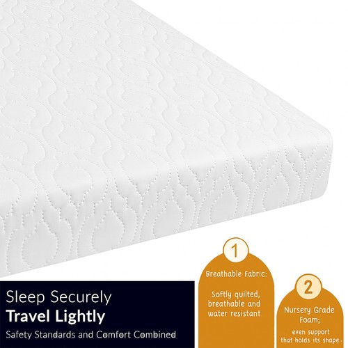 Baby travel cot foam mattress - baby,