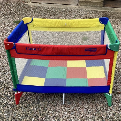 Vintage graco travel cot play - vintage,